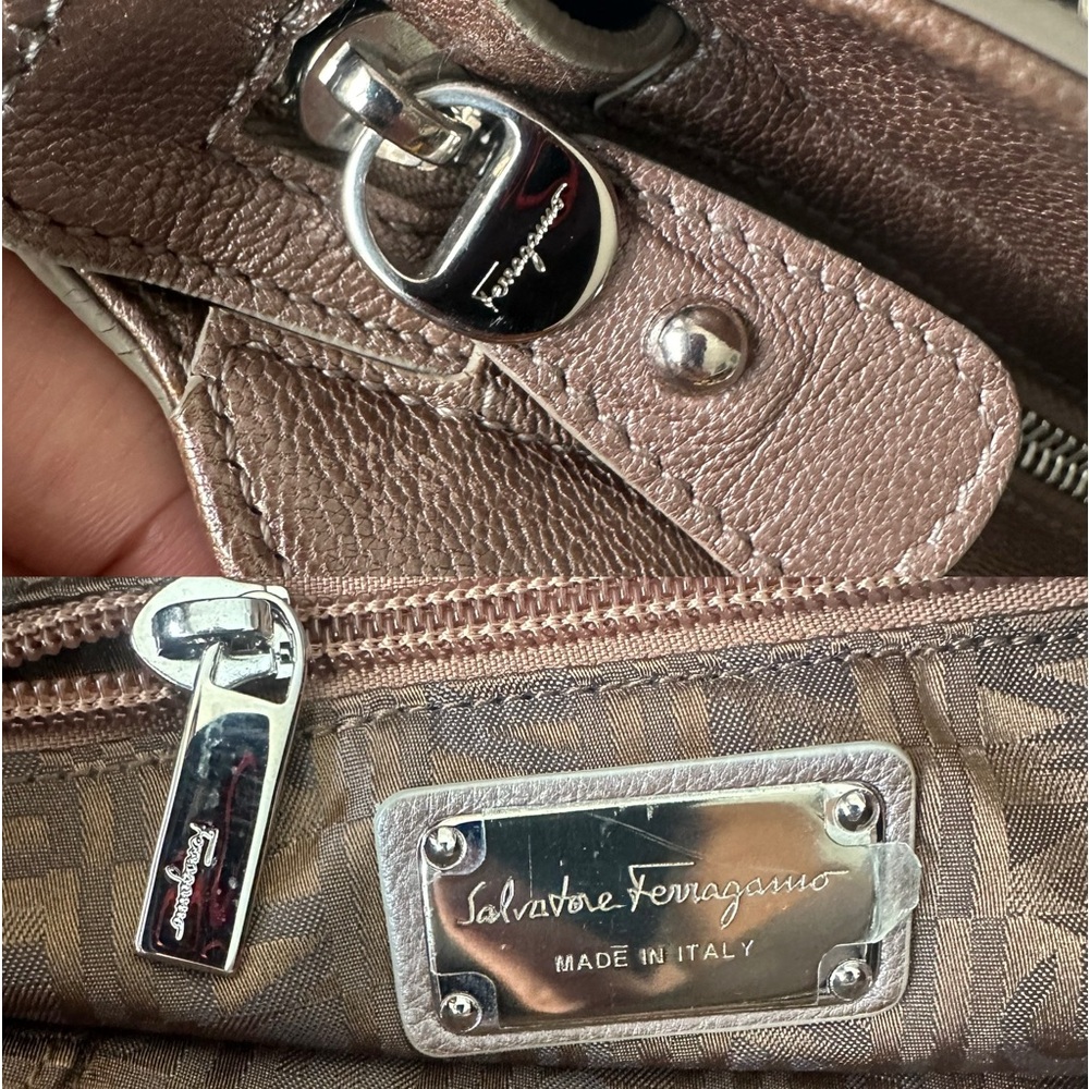 Salvatore Ferragamo Gancini Shoulder/Hand Bag - Picture 6 of 16